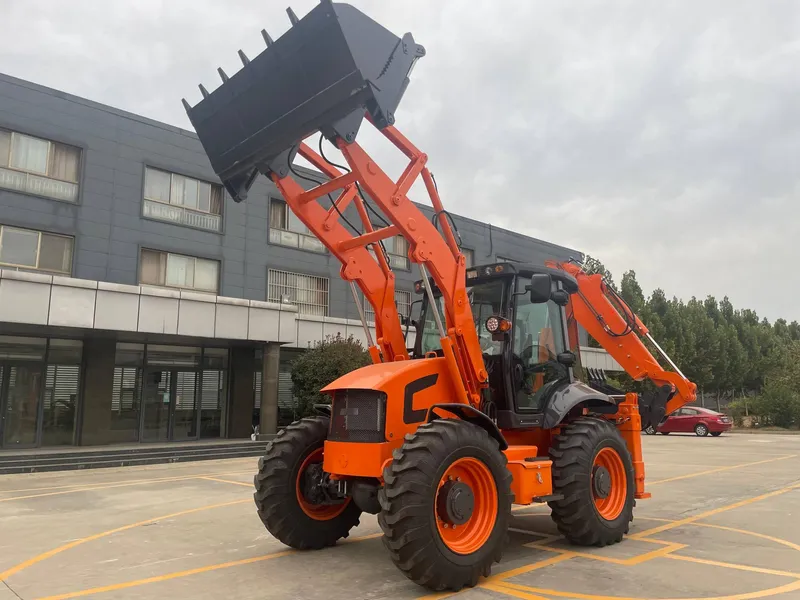 لوڈر کے ساتھ بیکہو