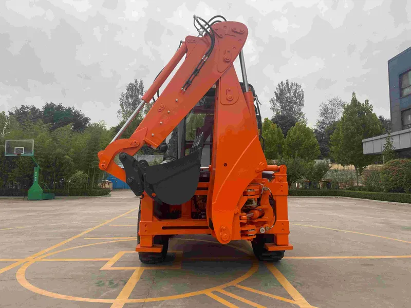 لوڈر کے ساتھ بیکہو