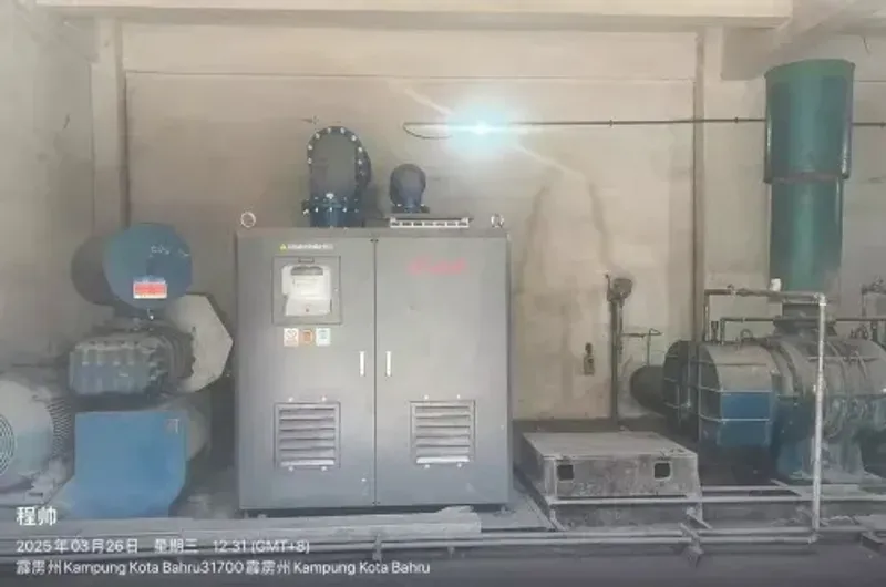 تھری-لوب روٹس بلورز پاور پلانٹس میں آکسیڈیشن پرستار کے طور پر