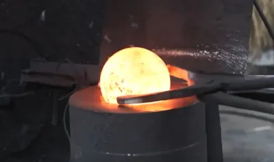 ایئر ہتھوڑا جعلی پیسنے والی اسٹیل بال